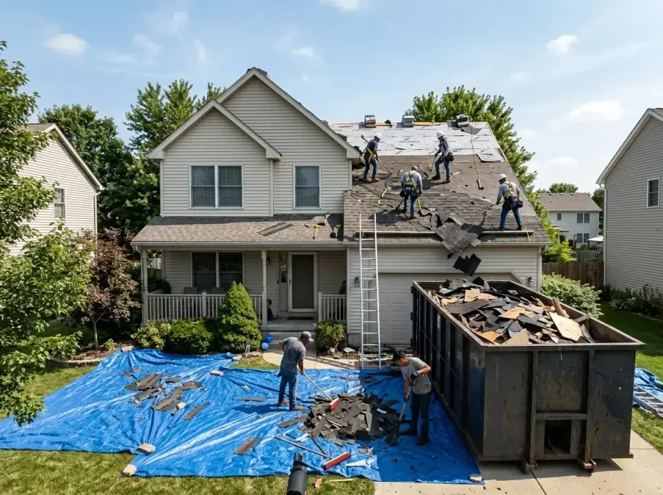 roof-replacement-debris-remova-004 — frequently asked questions, Cheapest Dumpster Rentals in Yoakum, TX